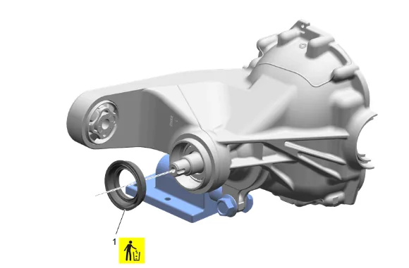 Rear Axle Housing Replacement (G86) — figure 22
