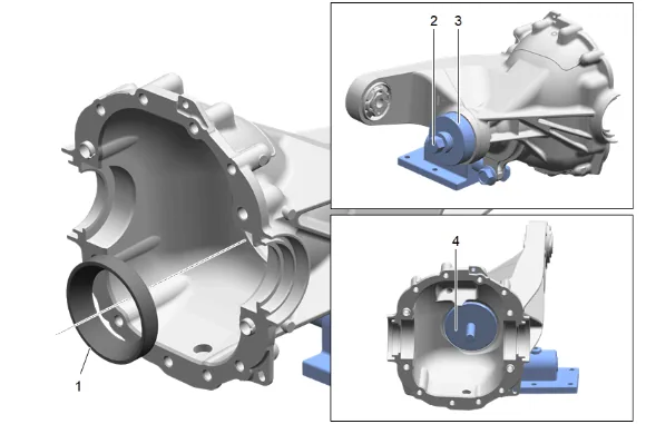 Rear Axle Housing Replacement (G86) — figure 31