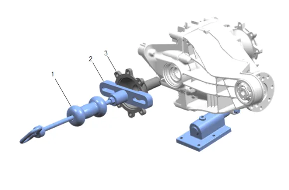 Rear Axle Housing Replacement (G96) — figure 14