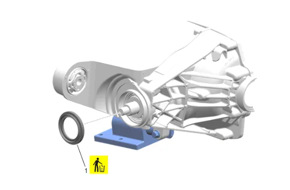 Rear Axle Housing Replacement (G96) — figure 26