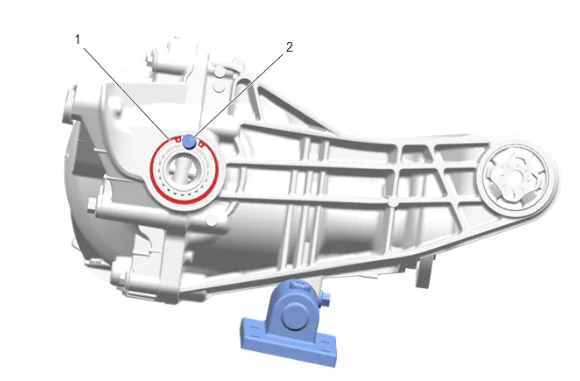Rear Axle Housing Replacement (G96) — figure 41