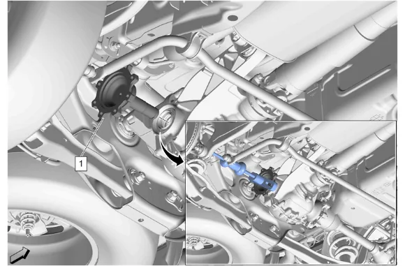 Rear Axle Shaft Replacement - Right Side (G86) — figure 2