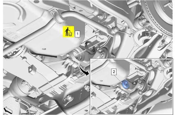 Rear Axle Shaft Seal Replacement - Left Side (G96) — figure 6