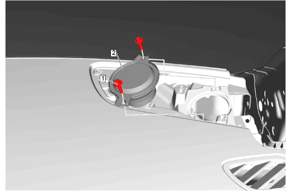Auxiliary Wireless Communication Interface Antenna Replacement — figure 17