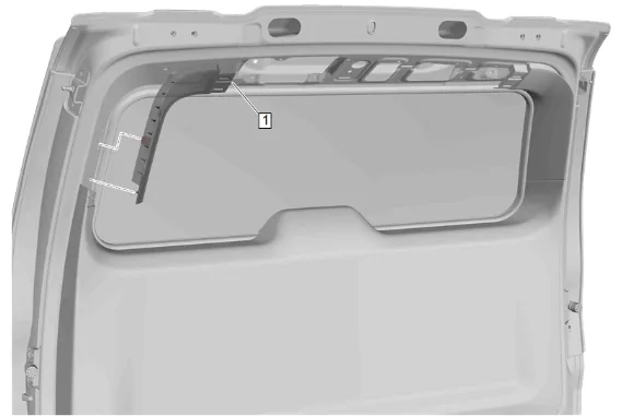 Rearview Driver Information Camera Replacement (without UV2) — figure 3