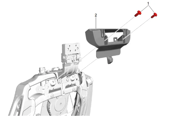 Video Display Bracket Replacement — figure 2