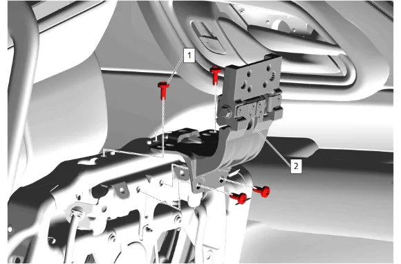 Video Display Bracket Replacement — figure 3