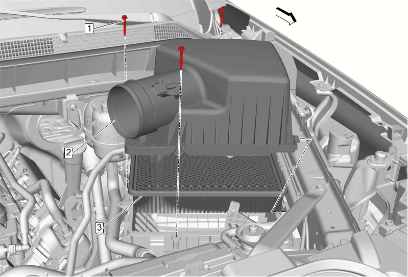 Air Cleaner Element Replacement — figure 2