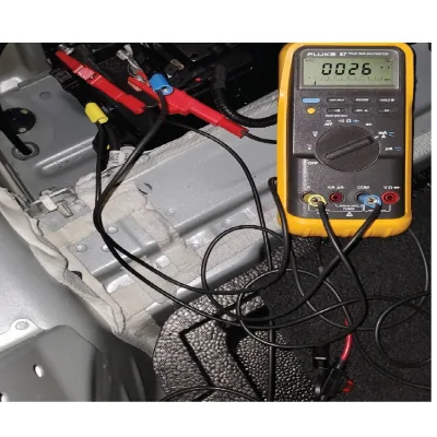 Battery Electrical Drain_Parasitic Load Test — figure 3
