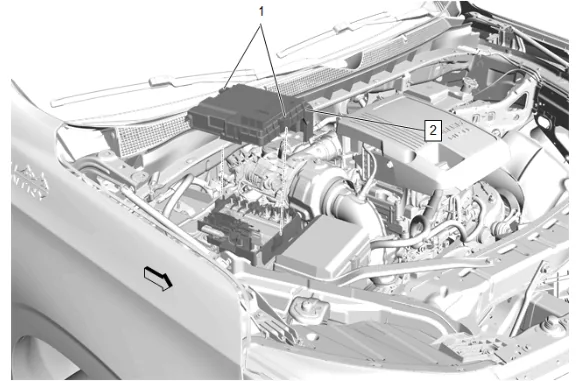Battery Replacement (LM2) — figure 2