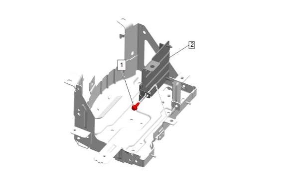 Battery Tray Replacement (LM2) — figure 16