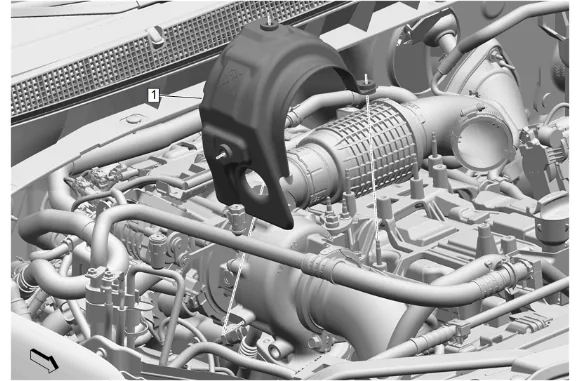 Charge Air Cooler Bracket Replacement — figure 10