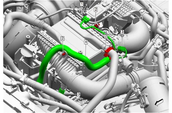 Charge Air Cooler Replacement — figure 2