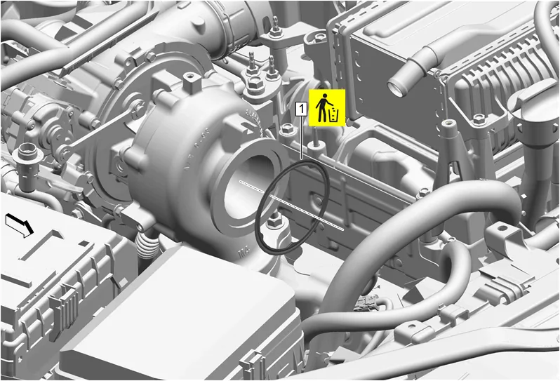 Compressor Air Intake Turbocharger Replacement — figure 31