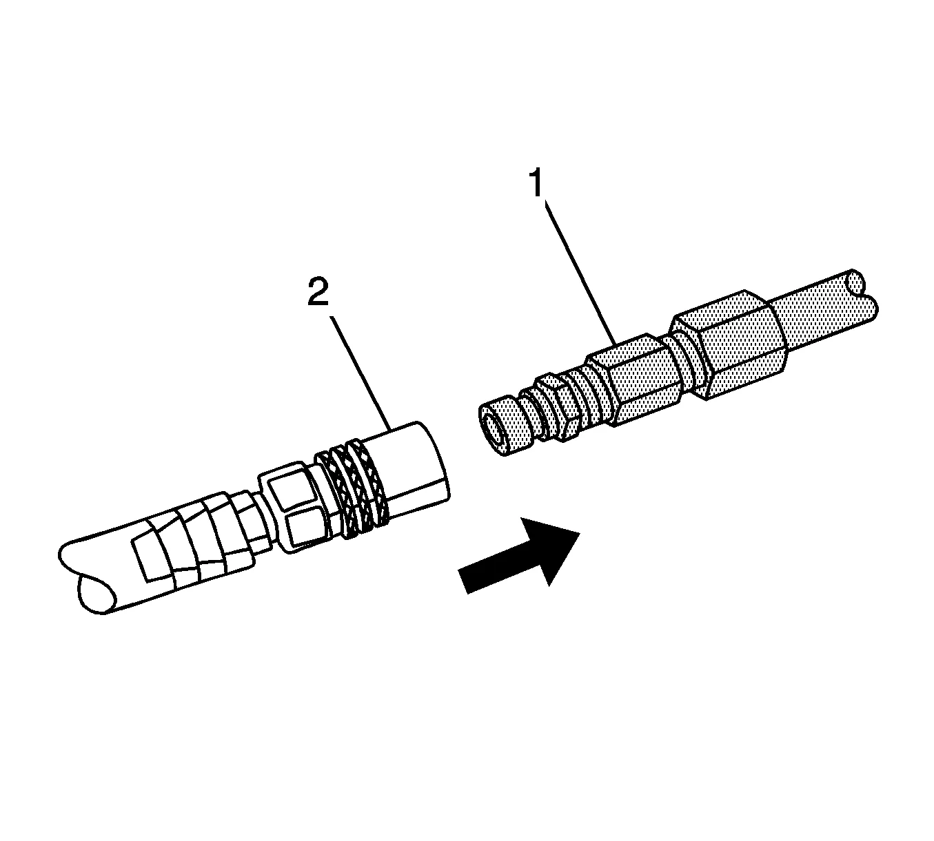 Cooling System Draining and Filling (GE 47716 LM2) — figure 12