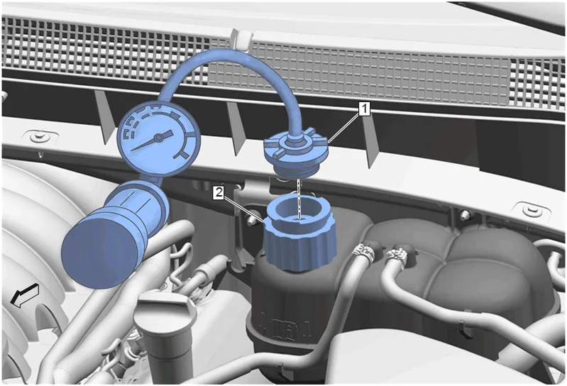 Cooling System Leak Testing — figure 1