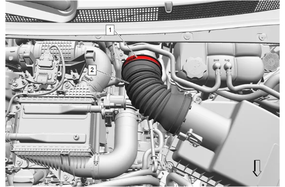 Crankcase Pressure Sensor Replacement — figure 1