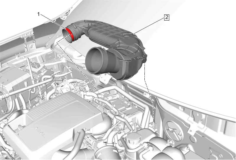Crankcase Pressure Sensor Replacement — figure 3