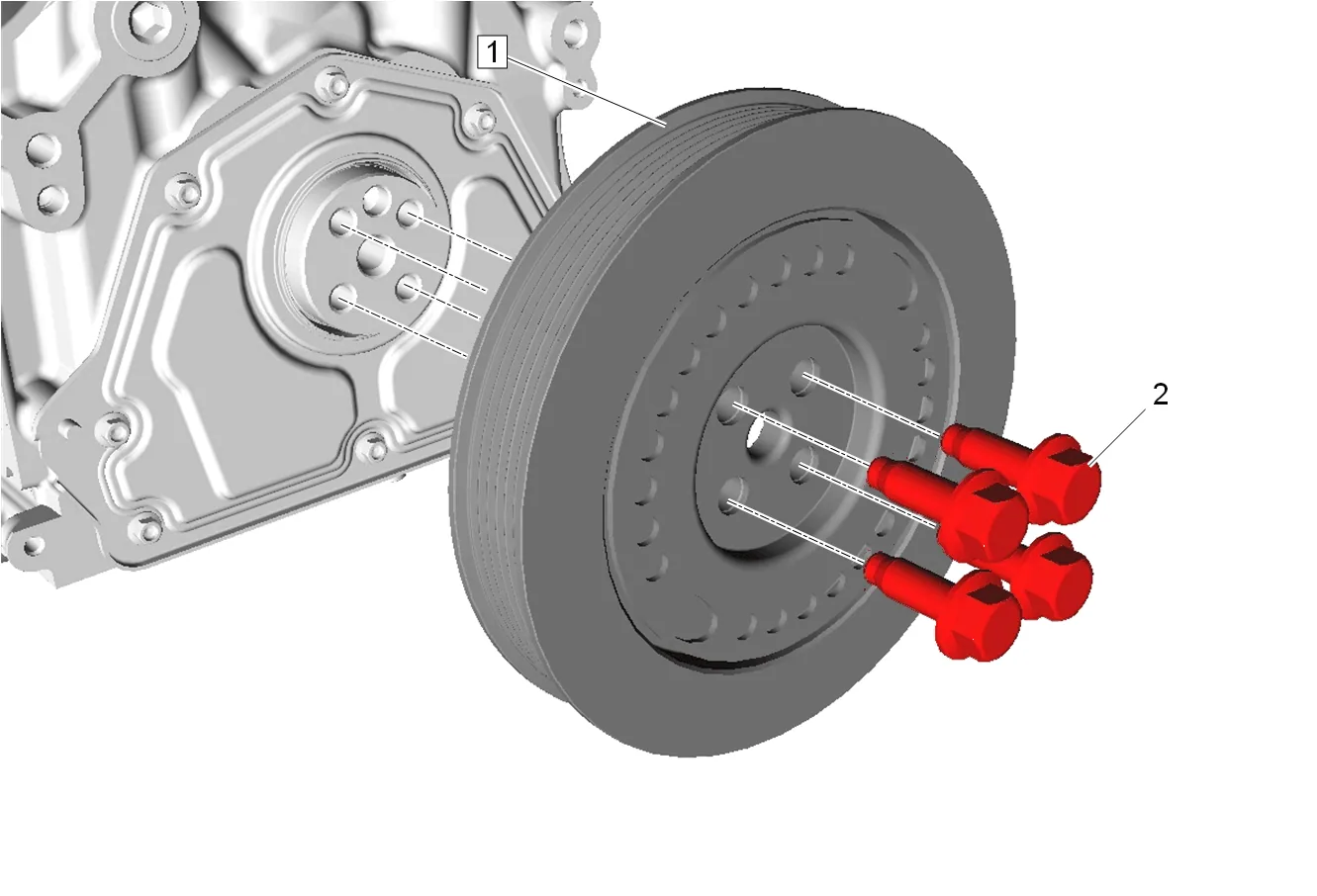 Crankshaft Pulley Replacement — figure 4