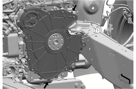 Crankshaft Rear Oil Seal Replacement (4WD) — figure 4