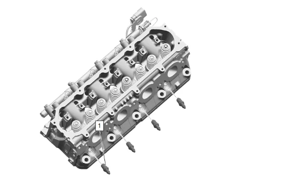 Cylinder Head Replacement - Left Side (L87) — figure 49