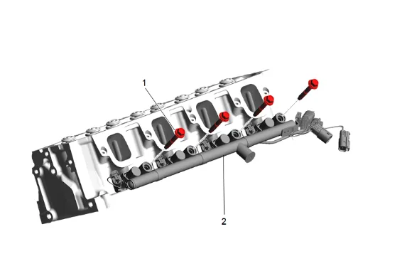 Cylinder Head Replacement - Right Side (L87) — figure 39