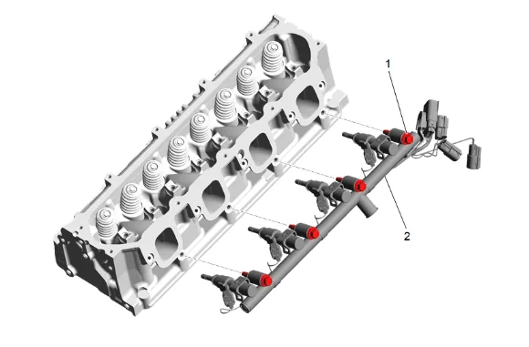 Cylinder Head Replacement - Right Side (L87) — figure 56