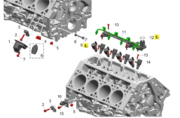 Engine Block Plugs and Sensors — figure 1