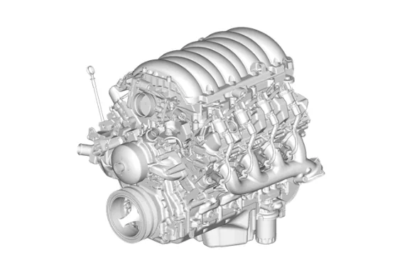 Engine Component Description (1) — figure 1