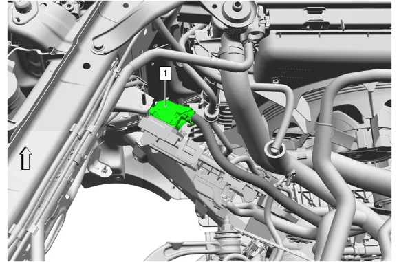 Engine Control Module Bracket Replacement — figure 9