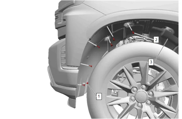 Engine Control Module Bracket Replacement (1) — figure 2