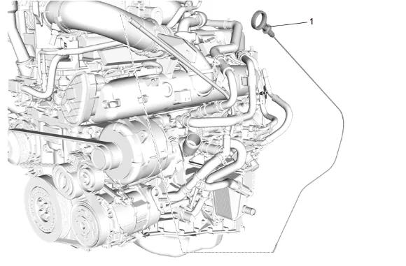 Engine Coolant Flow Control Valve Replacement — figure 1