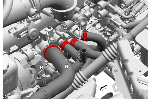 Engine Coolant Flow Control Valve Replacement — figure 8
