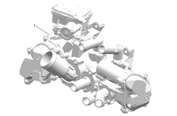 Engine Coolant Flow Control Valve Replacement — figure 14