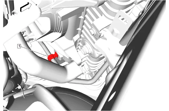Engine Cooling Fan Motor Replacement (L84, L87) — figure 14