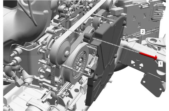 Engine Front Cover Replacement — figure 5