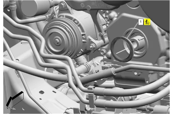 Engine Front Cover Replacement (L84 with RC1) — figure 33