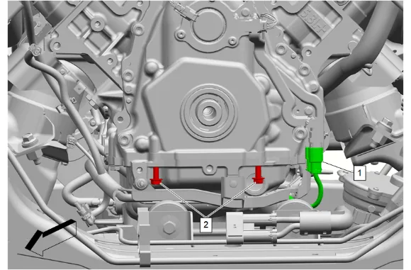 Engine Front Cover Replacement (L84 with RC1) — figure 34