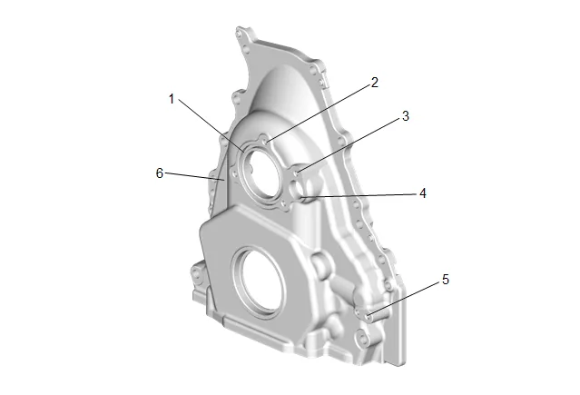 Engine Front Cover Replacement (L84 with RC1) — figure 36