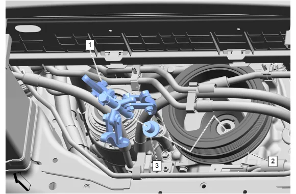 Engine Front Cover Replacement (L87 with RC1) — figure 13