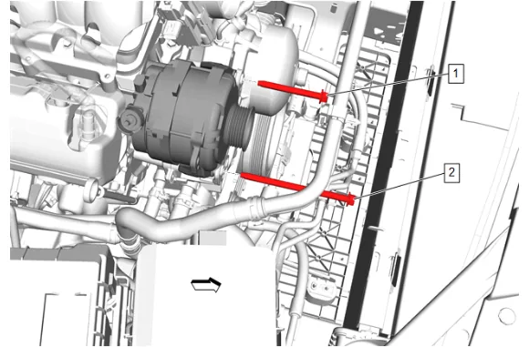 Engine Front Cover Replacement (L87 with RC1) — figure 24