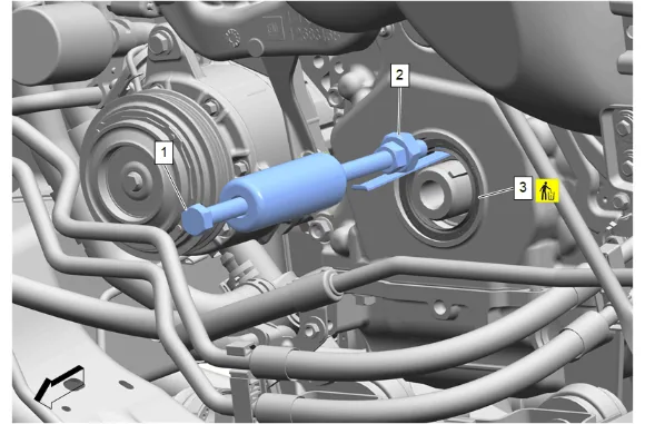 Engine Front Cover Replacement (L87 with RC1) — figure 32