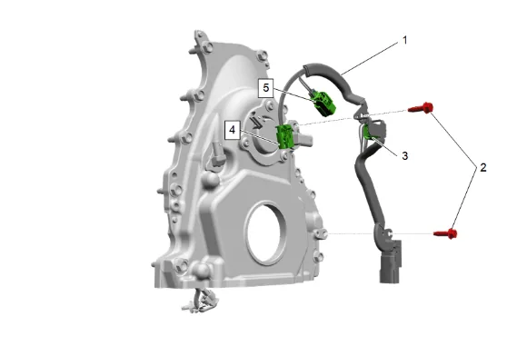 Engine Front Cover Replacement (L87 with RC1) — figure 37