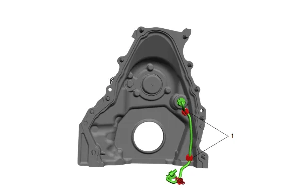 Engine Front Cover Replacement (L87 with RC1) — figure 40