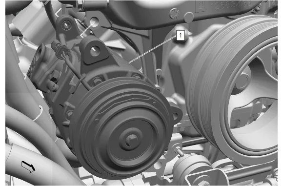 Engine Front Cover Replacement (L87 with WTX) — figure 12