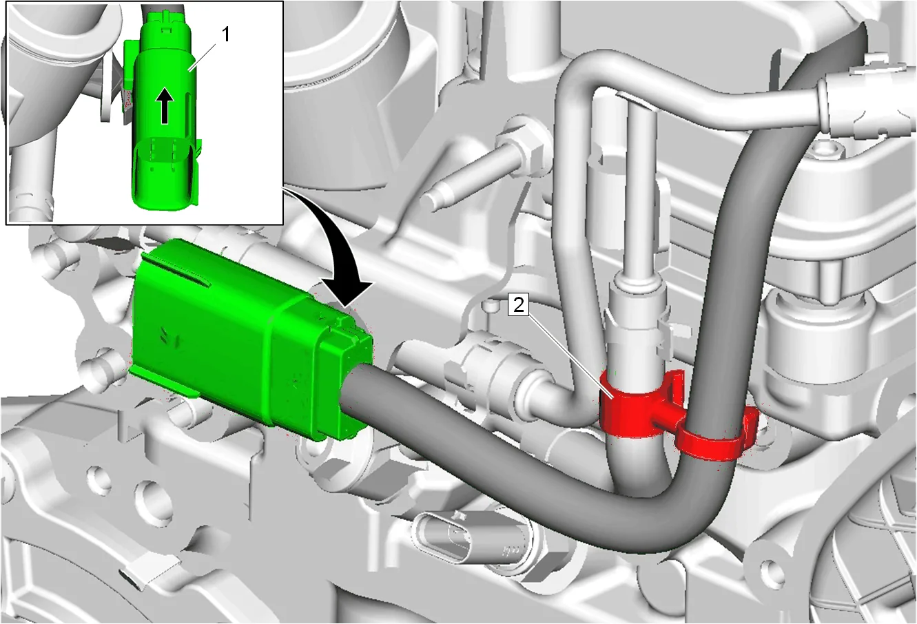 Engine Mount Bracket Replacement - Left Side (2WD) — figure 3