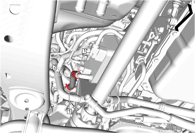 Engine Mount Bracket Replacement - Left Side (2WD) — figure 8