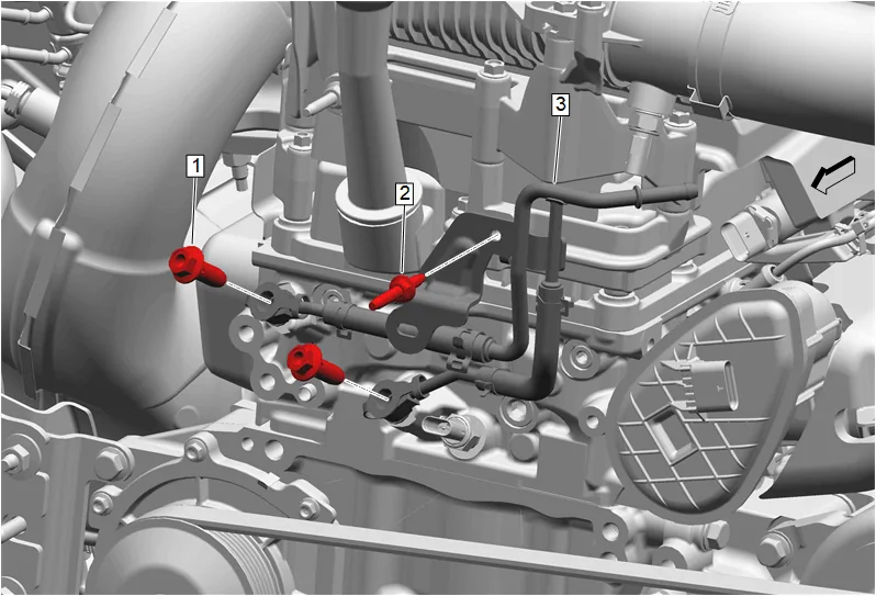 Engine Mount Bracket Replacement - Left Side (4WD) — figure 4