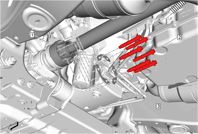 Engine Mount Bracket Replacement - Left Side (4WD) — figure 10