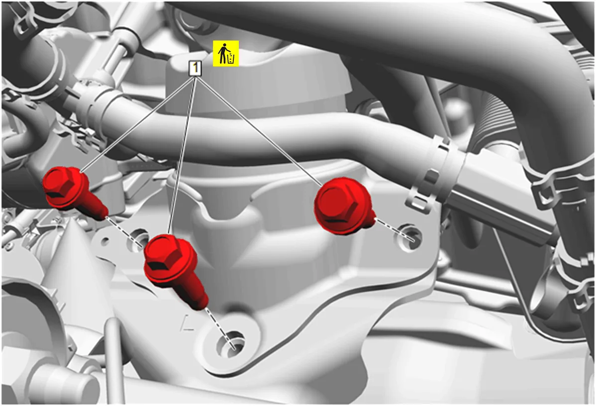 Engine Mount Bracket Replacement - Left Side (4WD) — figure 20